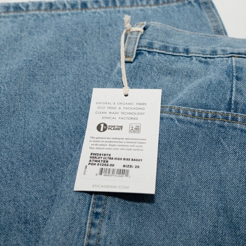Ética - Marley Ultra High Rise Baggy‎ Jeans